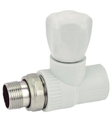 Вентиль радиаторный прямой PPR 20x1/2 (Koer K0165.PRO) (KP0213)