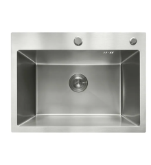 Мойка из нерж. стали MIXXUS MH5843 MICRO DECOR SS COLOR (3.0/0.8) (Цвет нерж) (MI8216)