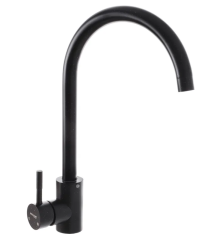 Смеситель для кухни MIXXUS SUS-011 BLACK из нерж. стали SUS304 (Цвет черный) (SS0003)