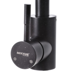 Смеситель для кухни MIXXUS SUS-011 BLACK из нерж. стали SUS304 (Цвет черный) (SS0003)