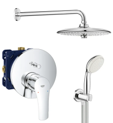 Душевая система скрытого монтажа со смесителем Grohe Grohtherm SmartControl (UA34614SC4)