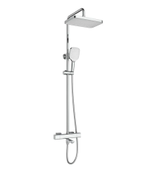 Душевая колонна MIXXUS PREMIUM VIRGO 009-J с термостат. смесителем, 3 функции (Цвет хром) (MI6645)