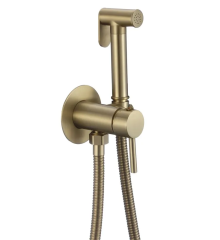 Змішувач для гігієнічного душу MIXXUS PREMIUM HANS 002-A INNER BRUSHED GOLD (Колір матове золото) (MI6922)