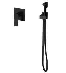 Смеситель для гигиенического душа MIXXUS PREMIUM MONE 002 INNER BLACK (встроенный) (Цвет черный) (MI6779)