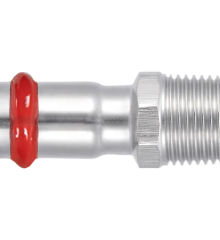 Переходник с наружной резьбой KOER KQ.A2206M PRESS-INOX AISI 304 22x1/2