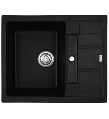 Мойка кухонная Haiba HB8210-G226 Black 620x500x200 (HB0983)