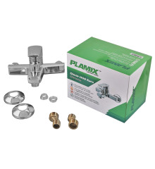 Смеситель для ванны PLAMIX OSCAR-009 EURO CHROME (без шланга и лейки) (Цвет хром) (PM0026)