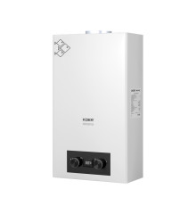 Газовая колонка Koer KWH.G0110 WHITE дымоходная 10 л/мин, цвет белый (KR5553)