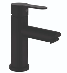 Смеситель для умывальника Zerix DAX-001-A Black с нерж. стали SUS304 (ZX4811)