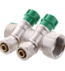 Коллектор теплого пола Koer KR.1124-2 1”x2 ways (KR2832)