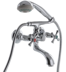 Смеситель для ванны HAIBA SMES 142 (Цвет хром) (HB0367)