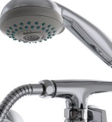 Смеситель для ванны HAIBA SMES 142 (Цвет хром) (HB0367)