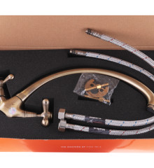 Смеситель для кухни HAIBA DOMINOX 273 BRONZE (Цвет бронза) (HB0082)