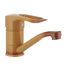 Смеситель для умывальника HAIBA HANSBERG 004-15CM COFFEE (Цвет коричневый) (HB0186)