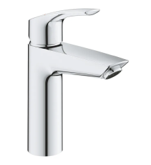 Однорычажный смеситель для раковины M-Size Grohe Eurosmart New с нажимным донным клапаном (23923003)