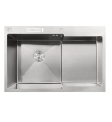 Мойка из нерж. стали MIXXUS MH7849L-HK SS COLOR(3.0/0.9) с подставкой под ножи (Цвет нерж) (MX1935)