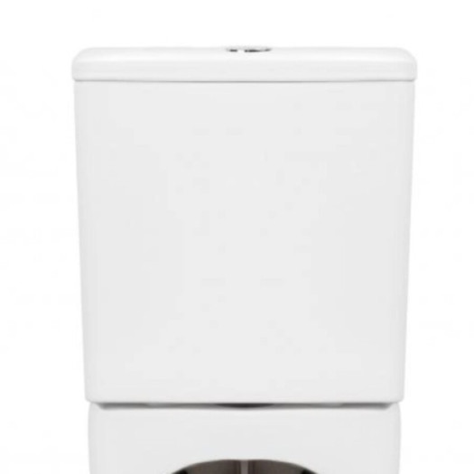 Бачок для унитаза-компакта MIXXUS PREMIUM BEVEL-0401-T1 TANK 430x390x140 в комплекте со сливной арматурой (MI8321)
