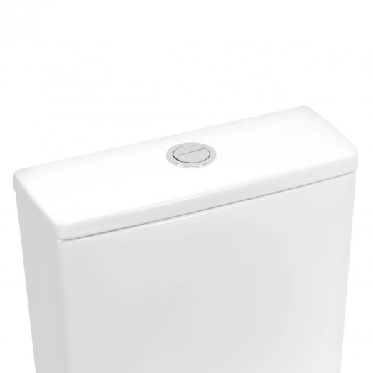 Бачок для унитаза-компакта MIXXUS PREMIUM BEVEL-0401-T1 TANK 430x390x140 в комплекте со сливной арматурой (MI8321)