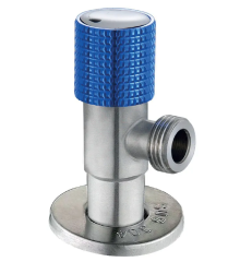 Кран для подключения сантехприборов MIXXUS VAL-08-1/2x1/2 из нерж. стали SUS304 (Цвет синий) (MI6216)