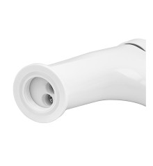 Смеситель для умывальника PLAMIX LUCAS-001 SET WHITE (с подводкой) (Цвет белый) (PM0706)