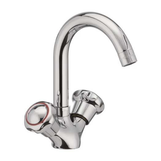Смеситель для умывальника HAIBA MEGA 274 (Цвет хром) (HB0290)