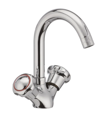 Смеситель для умывальника HAIBA MEGA 274 (Цвет хром) (HB0290)
