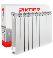 Биметаллический радиатор Koer 100 Bimetal-500 Grand (KR5145) / Цена за 1 секцию