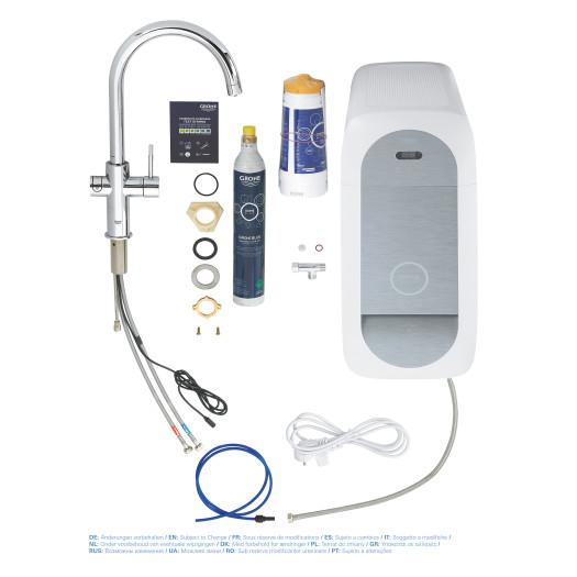Система фильтров для питьевой воды со смесителем Grohe Blue Home Connected (31455001)