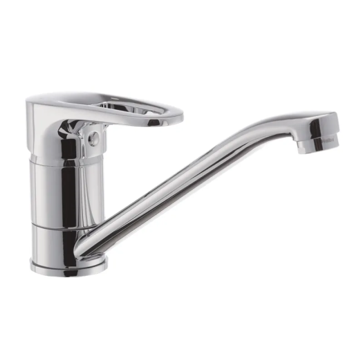 Смеситель для кухни HAIBA OPUS 555 NUT (Цвет хром) (HB0335)