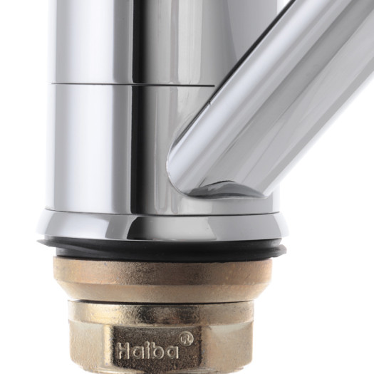 Смеситель для кухни HAIBA OPUS 555 NUT (Цвет хром) (HB0335)