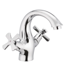 Смеситель для умывальника MIXXUS PREMIUM FOBOS 161 (Цвет хром) (MI0614)