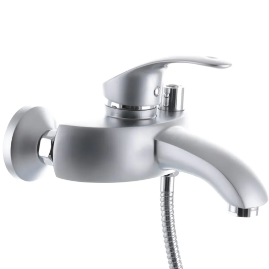 Смеситель для ванны HAIBA MARS 009 EURO SATIN (Цвет сатин) (HB0260)
