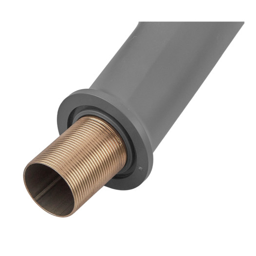Смеситель для умывальника PLAMIX LUCAS-001 SET GRAPHITE (с подводкой) (Цвет графит) (PM6100)