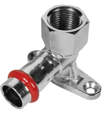 Коліно настінне 90° ВР KOER KQ.V2206F PRESS-INOX AISI 304 22x1/2