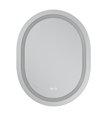 Зеркало MIXXUS PREMIUM ELLIPSE MV05-80x60-REVERSE с LED Touch, Anti-fog, димером (3-6,5kK) (MP6642)