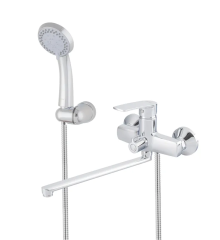 Смеситель для ванны HAIBA TROYA 006 EURO (Цвет хром) (HB9660)