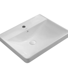 Раковина мебельная MIXXUS PREMIUM STYLE-1501 600х480х190mm (отверстие под смеситель, перелив) (MP6498)