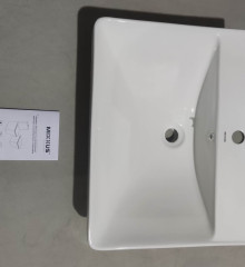 Раковина мебельная MIXXUS PREMIUM STYLE-1501 600х480х190mm (отверстие под смеситель, перелив) (MP6498)