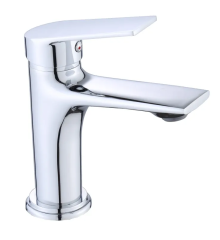 Смеситель для умывальника MIXXUS PREMIUM LAGO 001 NUT (Цвет хром) (MP6724)