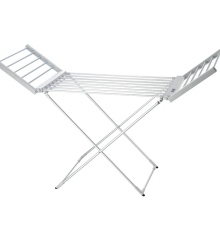 Сушарка для білизни електрична ZERIX Comfort EDC-53148-T-SILVER 260W, 220-240V з таймером (ZX4929)