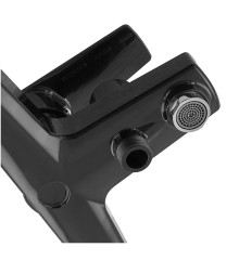 Смеситель для ванны PLAMIX OSCAR-009 EURO BLACK (без шланга и лейки) (Цвет черный) (PM0642)