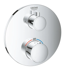 Смеситель скрытого монтажа с термостатом Grohe Grohtherm Convent. Concealed (24076000)