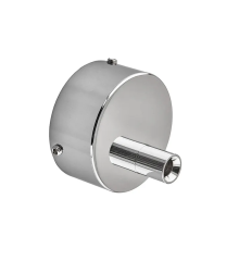 Чашка декоративная (круглая) MIXXUS TCC-01 CHROME для маскировки кабеля (Цвет хром) (MI6637)