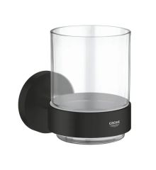 Стакан скляний з тримачем Grohe Essentials (1022562430)