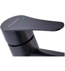 Смеситель для умывальника Champion SAP-001-A Black (нерж. сталь) (CH6161)