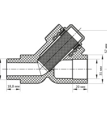 Фильтр грубой очистки 32 PPR Koer K0148.PRO (KP0187)