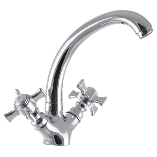 Смеситель для умывальника HAIBA ZEUS 272 (Цвет хром) (HB0431)