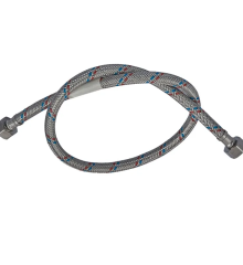 Гибкий шланг для подключения воды гайка 1/2'' - гайка 1/2'' (150 см) Zerix (ZX1556)