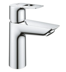Однорычажный смеситель для раковины M-Size Grohe BauLoop New с нажимным донным клапаном (23886001)