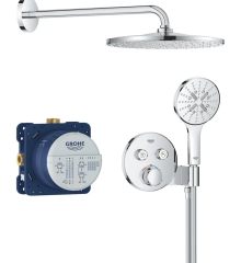 Скрытая душевая система с Rainshower Mono 310 Grohe Grohtherm SmartControl (34866000)
